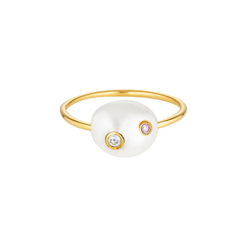 Disco Pearl Ring