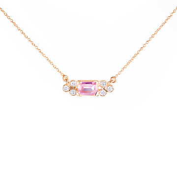 Madison Choker - Pink Topaz