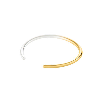 Dip Dye Ring- Silver/Gold